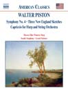 PISTON: Symphony No 4 / Three New England Sketches@